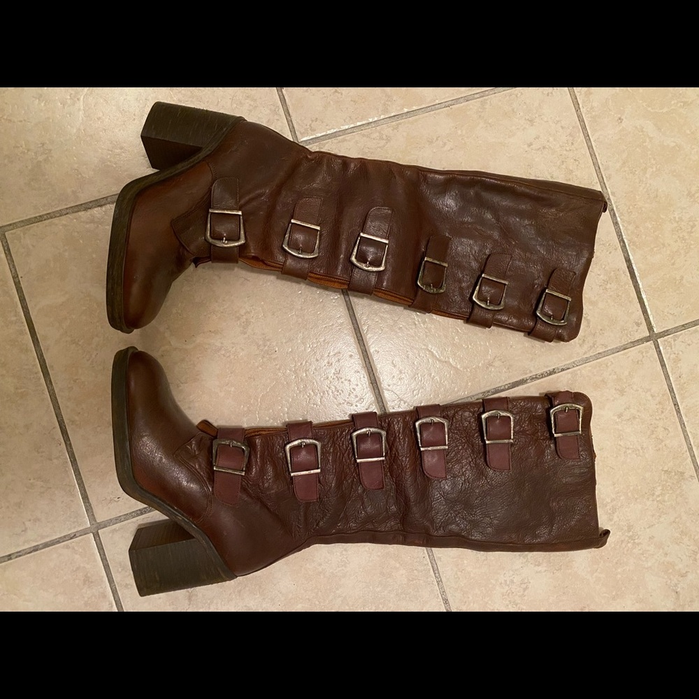 BRONX boots, made in Italy, NEW, leather, vintage, comfortable, rustic